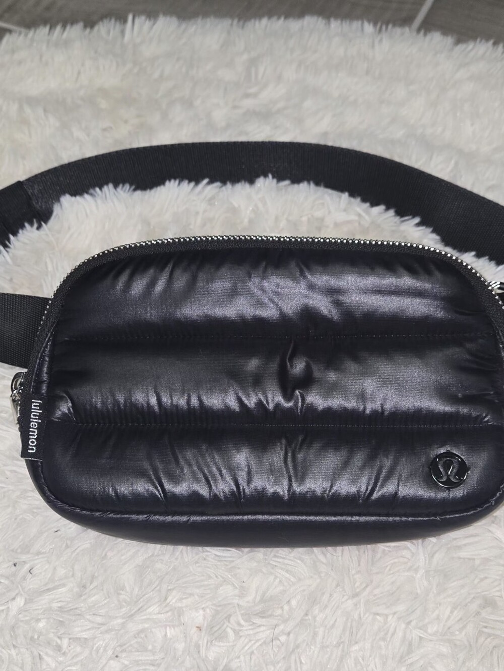 lululemon Daily Multi-Pocket Canvas Belt Bag Black